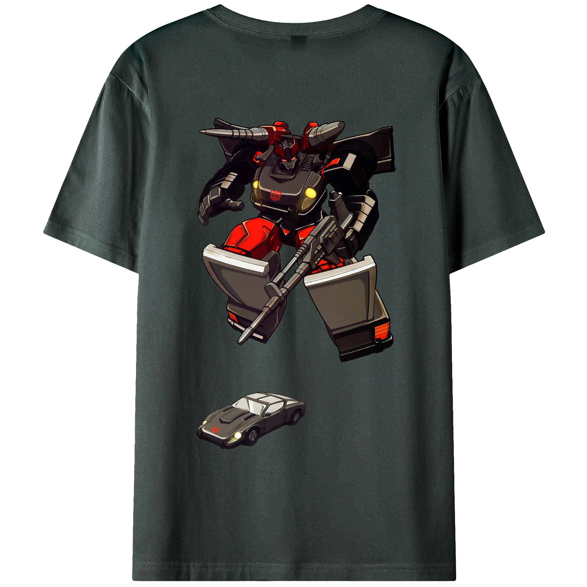 （画像用）  綿100％ メンズ半袖Tシャツ（バックプリント） 通気性